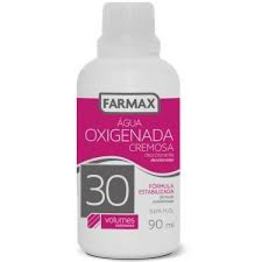 Água Oxigenada Farmax Cremosa 90ml 