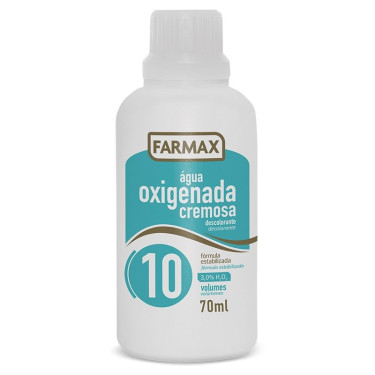 Água Oxigenada Cremosa 90ml 10V