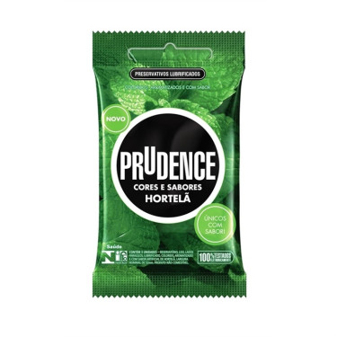 Preservativo Prudence Hortelã 3und
