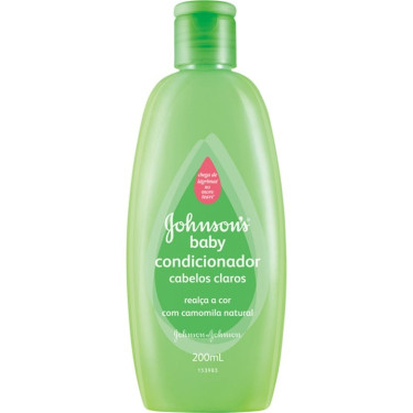 Condicionador Infantil Johnson's 200ml Cabelos Claros 