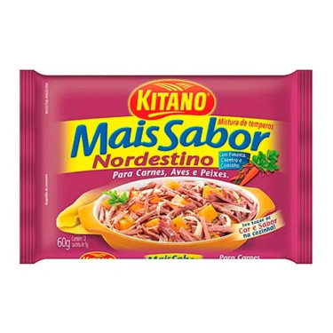 Tempero Kitano 60G Nordeste