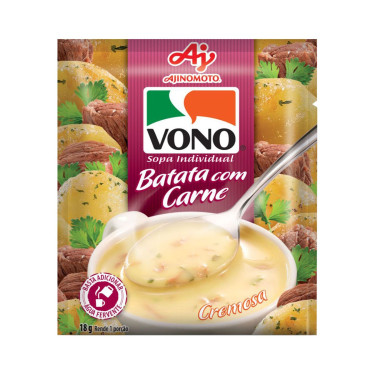 Sopa Vono Batata com Carne 17G