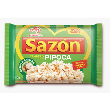 Tempero Sazon 60G Pipoca Cebola Salada