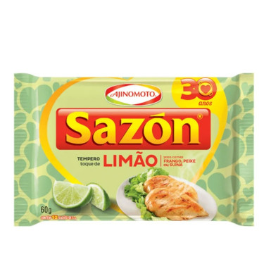 Tempero Sazon 60G Toque Limão