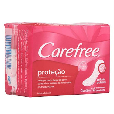 Absorvente Carefree Original c/Perfume 15Und