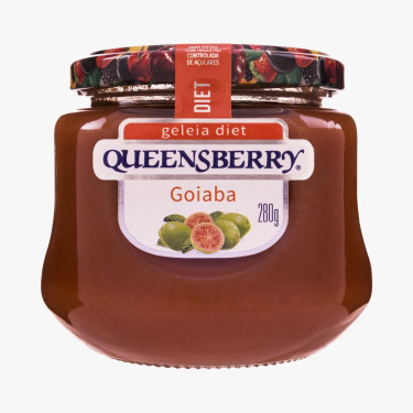 Geleia Queens Berry Diet 280G Goiaba 