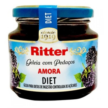 Geleia Ritter Diet 260G Amora