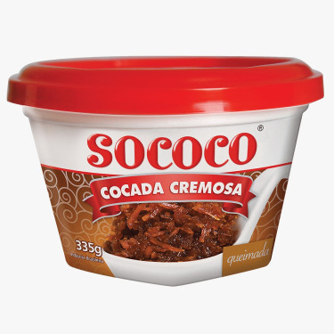 Doce Sococo 335G Cocada Cremosa Queimada