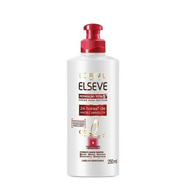 Creme Para pentear Elseve 250Ml Reparação Total