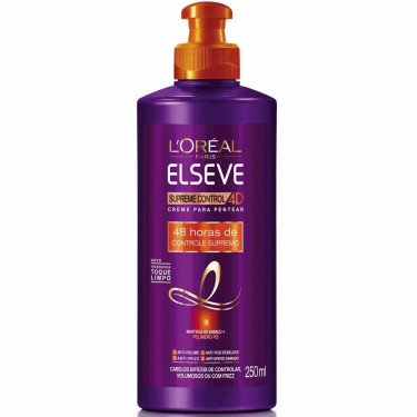 Creme Para pentear Elseve 250Ml Suprema control 4D