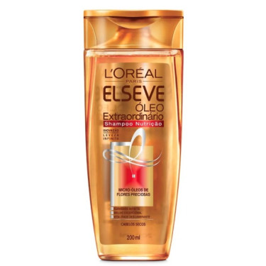 Shampoo Elseve 200Ml Oleo Extraordinario Nutrição