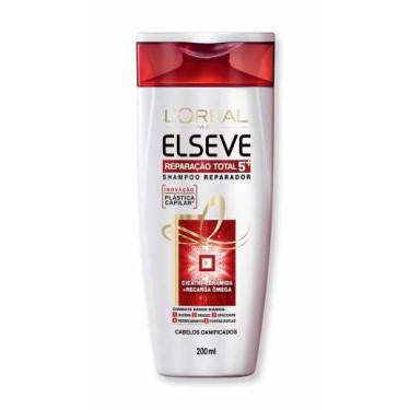 Shampoo Elseve 200Ml Reparação total 
