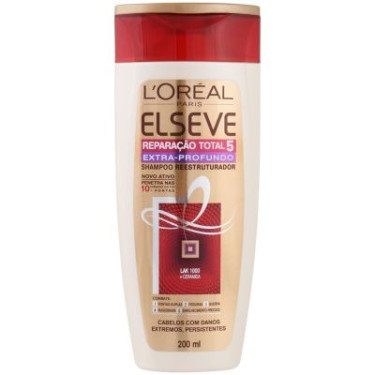 Shampoo Elseve 200ML Reparação Total Extra Profunda
