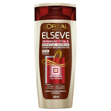 Shampoo Elseve 200Ml Reparação Total Quimica