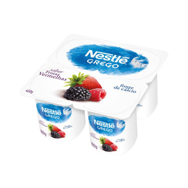 Iogurte Grego 400g Frutas Vermelhas