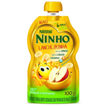 Iogurte Nestle Ninho Soleil 100G Maça Banana