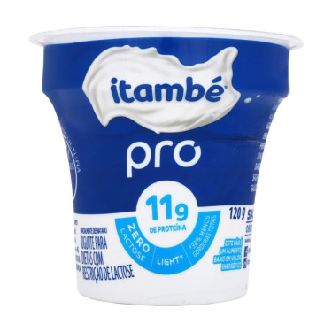 Iogurte Itambé Pro 120g light Integral Zero Lactose