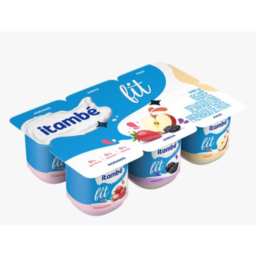 Iogurte Itambé Polpa 540 Fit Morango Ameixa Maça