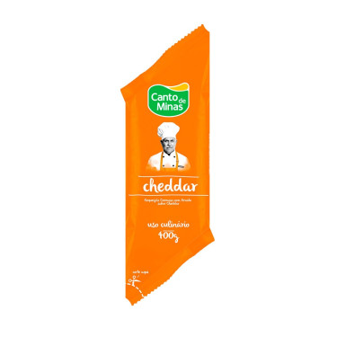 Requeijão Canto de Minas 400G Bisnaga Cheddar