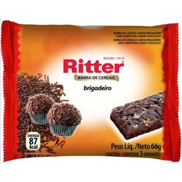Barra Cereal Ritter  66G Brigadeiro