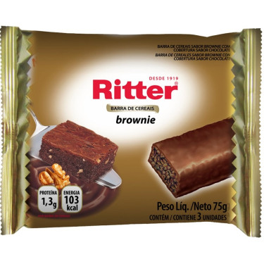 Barra Cereal Ritter 75G Broweine