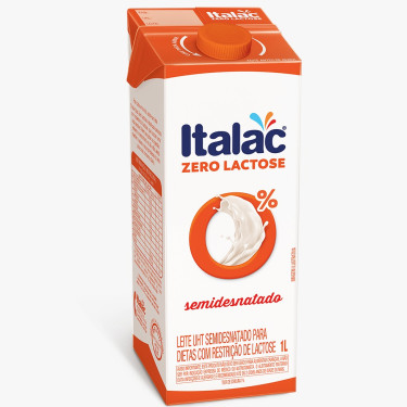 Leite Uht Italac 1L Integral Zero Lactose