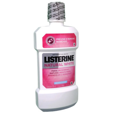Enxaguante Bucal Listerine 500Ml Natural Whit
