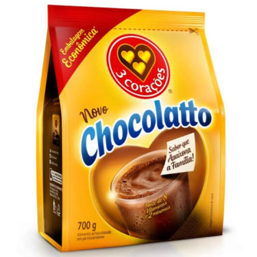 Achocolatado 3 Corações 700G SH Chocolatto