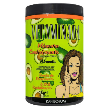 Creme Capilar Kanechom Vitamina Abacate 1kg