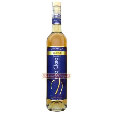 Aguardente Onda Clara 500ML Ouro Amburana