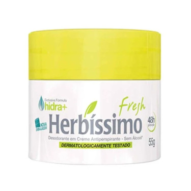 Desodorante Herbíssimo Cremoso 55g Fresh