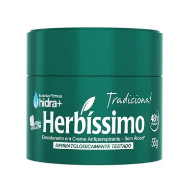 Desodorante Herbissímo Cremoso 55G Tradicional