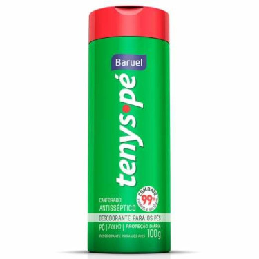 Talco Tenys Pe Baruel Po 100G Canforado