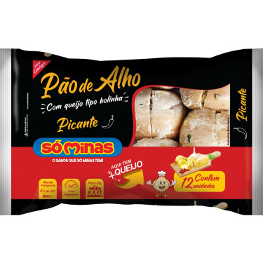 Pão Alho So Minas Picante 300g