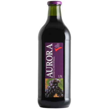 Suco Aurora Uva Tinto 1,5 Litro