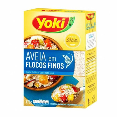 Aveia Yoki Flocos Finos 170g