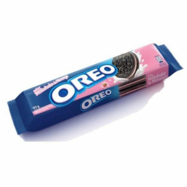 Biscoito Oreo 90g Milkshake de Morango