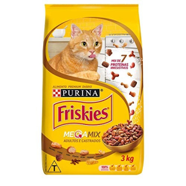 Ração Friskies 3kg Mega Mix