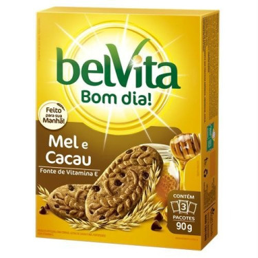 Biscoito Belvita 75g Mel e Cacau