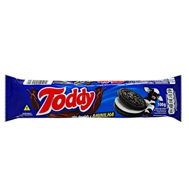 Biscoito Toddy Recheado 100g Baunilha
