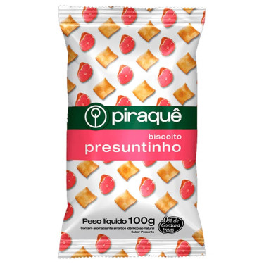 Biscoito Piraque 100G Presunto