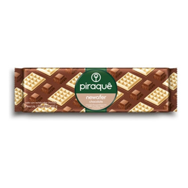 Biscoito Piraque 100G Newafer chocolate