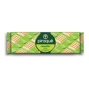 Biscoito Piraque 100G Newafer Limão