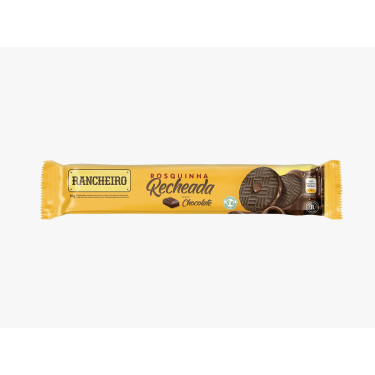 Biscoito Rancheiro Recheado 90G Chocolate