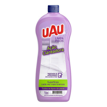 Limpador Uau Piso Açao Clareadora 750ML