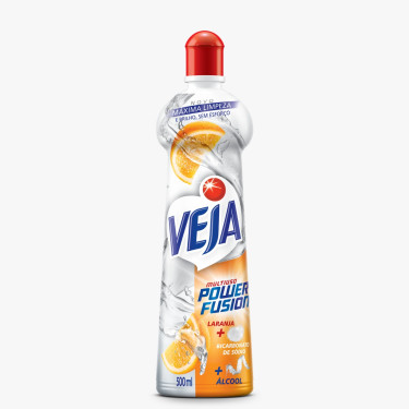 Limpador Multiuso Veja 500ML Power Fusion Laranja
