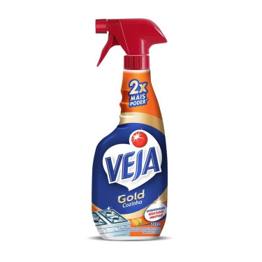 Limpador Veja 500ML Desengordurante Cozinha Laranja
