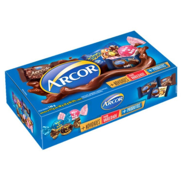 Bombom Arcor Sortido 146G
