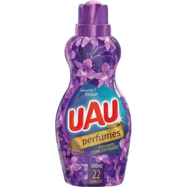 Amaciante Concentrado Uau 500ML Lavanda Frescor
