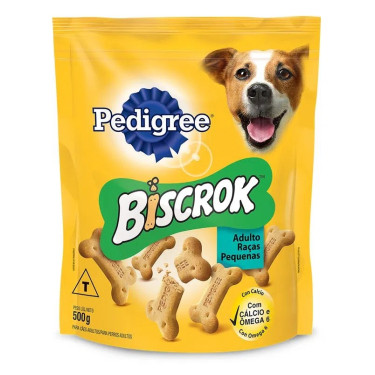 Ração Biscoito Pedigree 500G Crok Mini